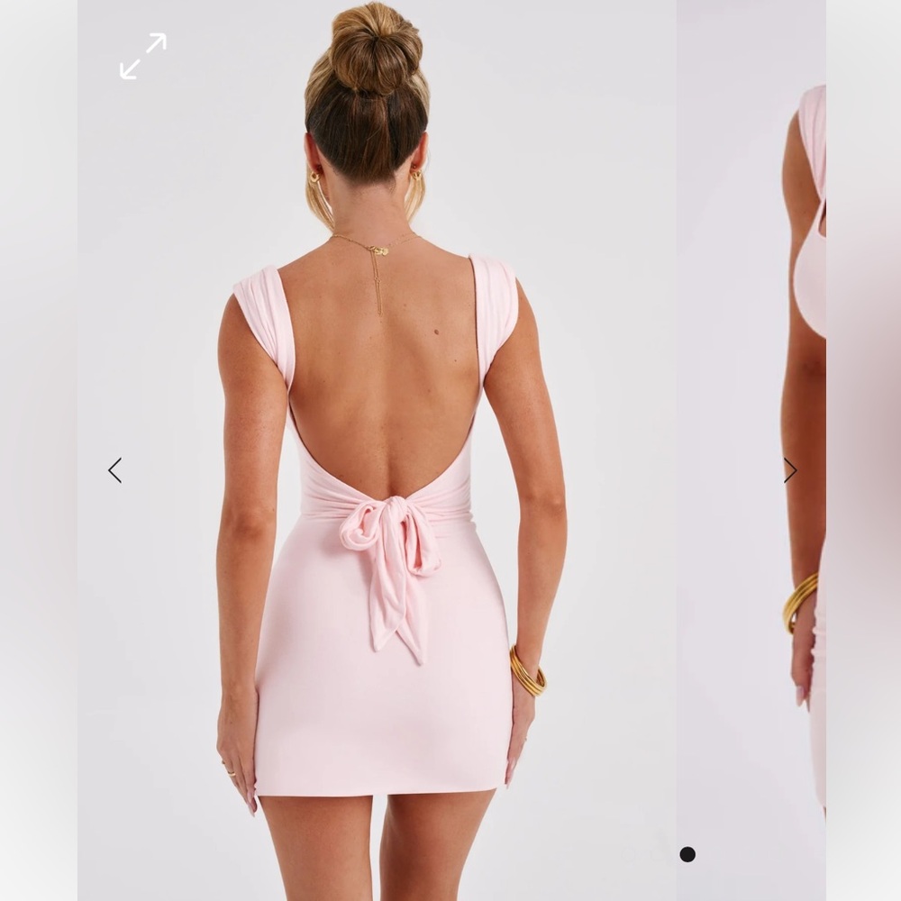 Babyboo Ria Mini Dress In Blush Size XS Brand New 🩷✨